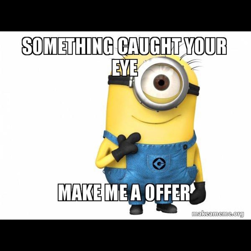 I accept reasonable offers !!